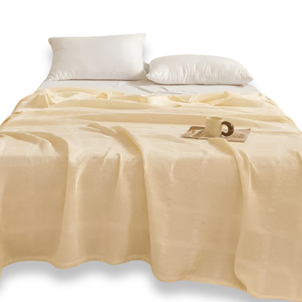 WaffleCloud - Plaid -Wohndecke Baumwollfleece hypoallergen,
