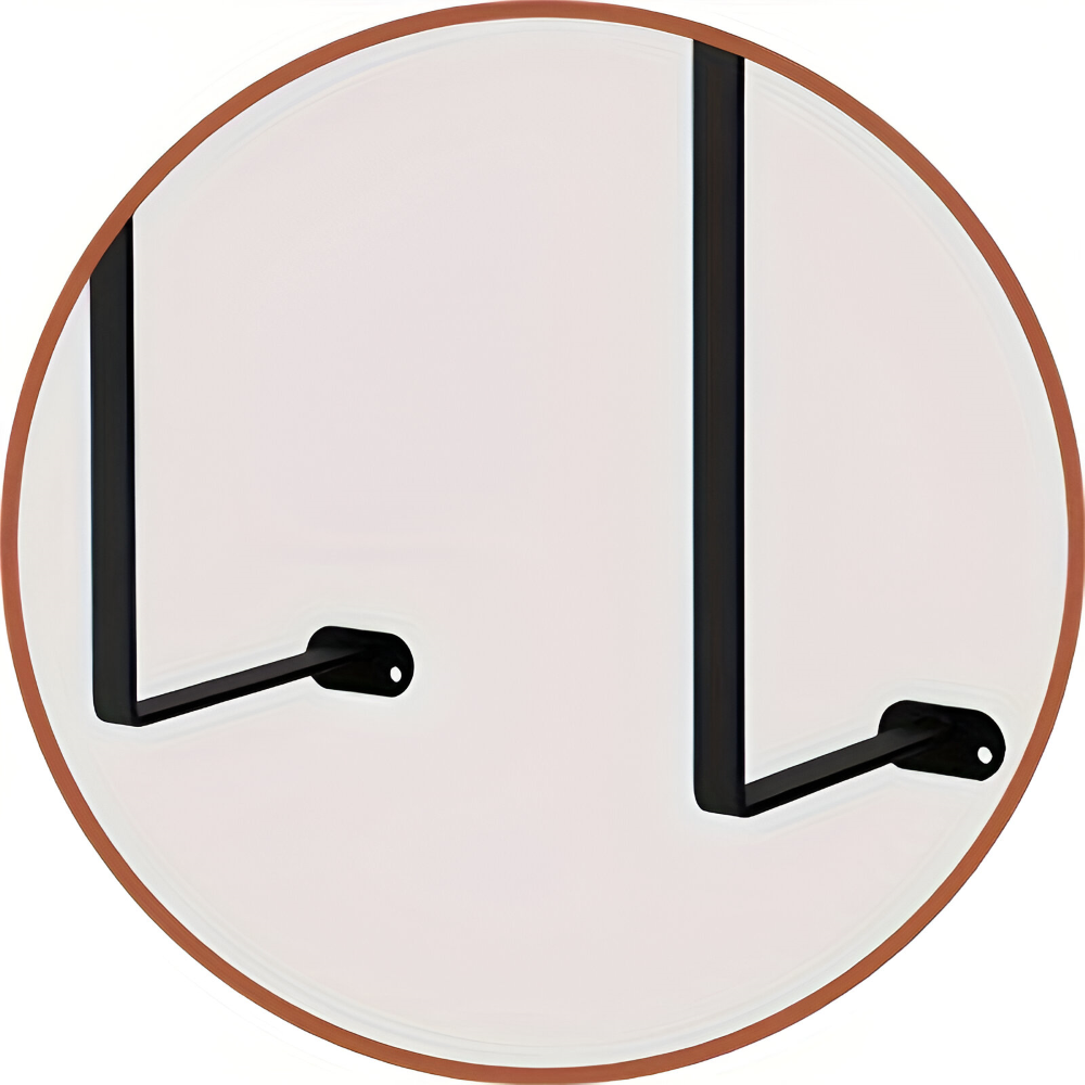 Wandmontierter - DoppeHandtuchhalter Wandmontage doppelte