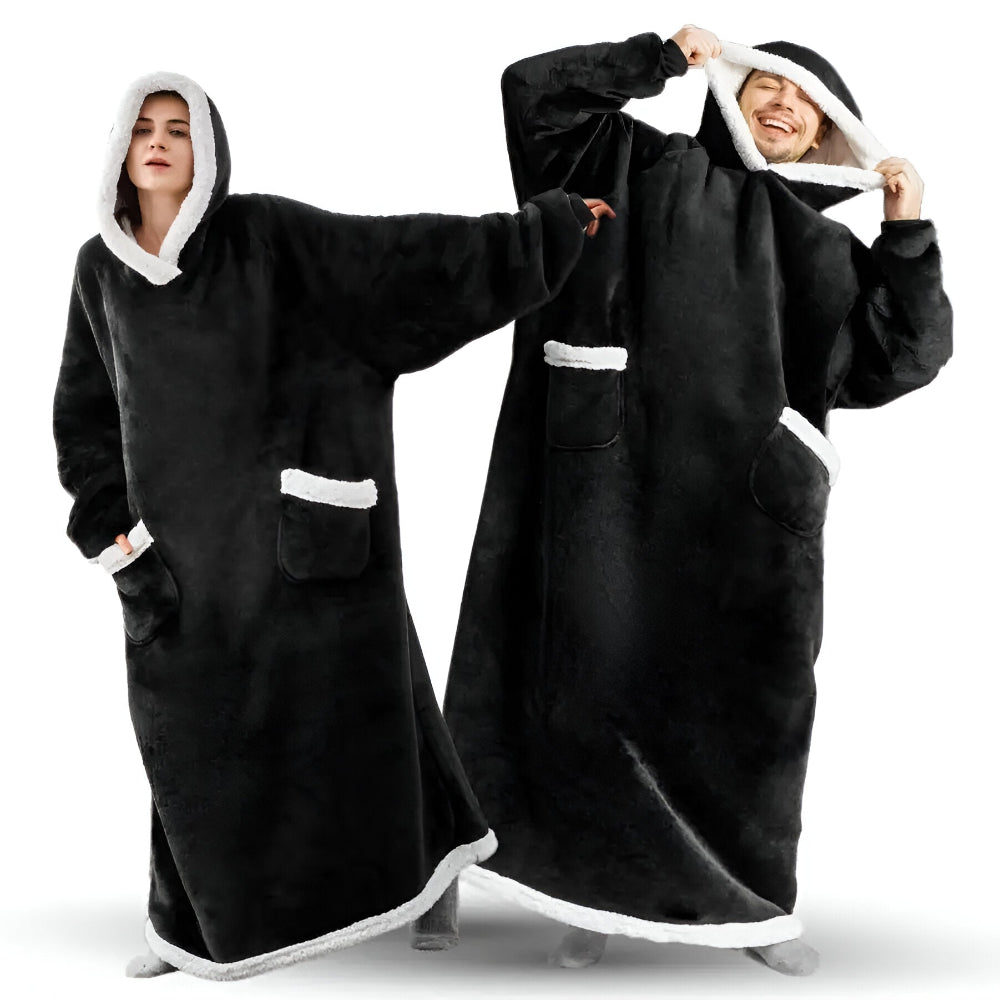 WarmWrap - Hoodie Blanket Kapuzendecke Oversize mit Tasche
