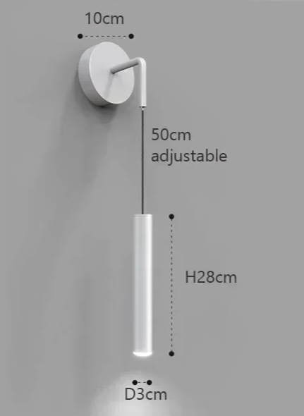 Murio - LED-Wandleuchte fürs Bett