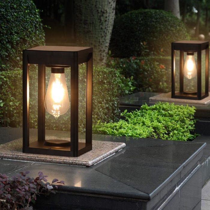 Helio - Solar Säulenleuchte LED mit Bewegungsmelder