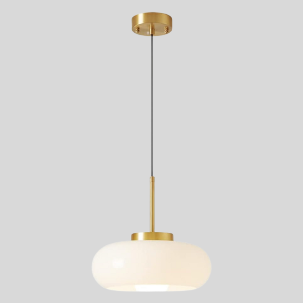 Solara - Moderner Kronleuchter aus Kupfer und Glas