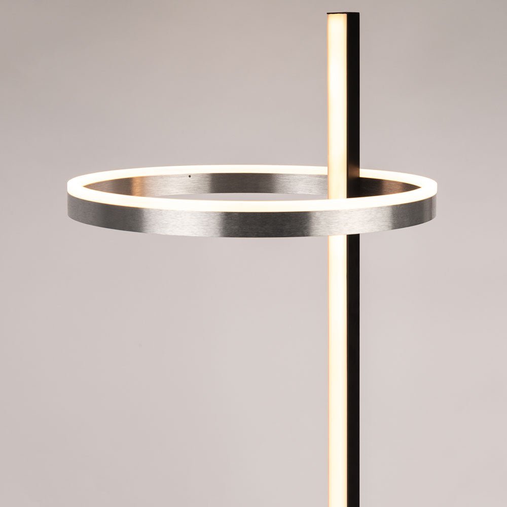 Stela - LED-Ring-Stehleuchte