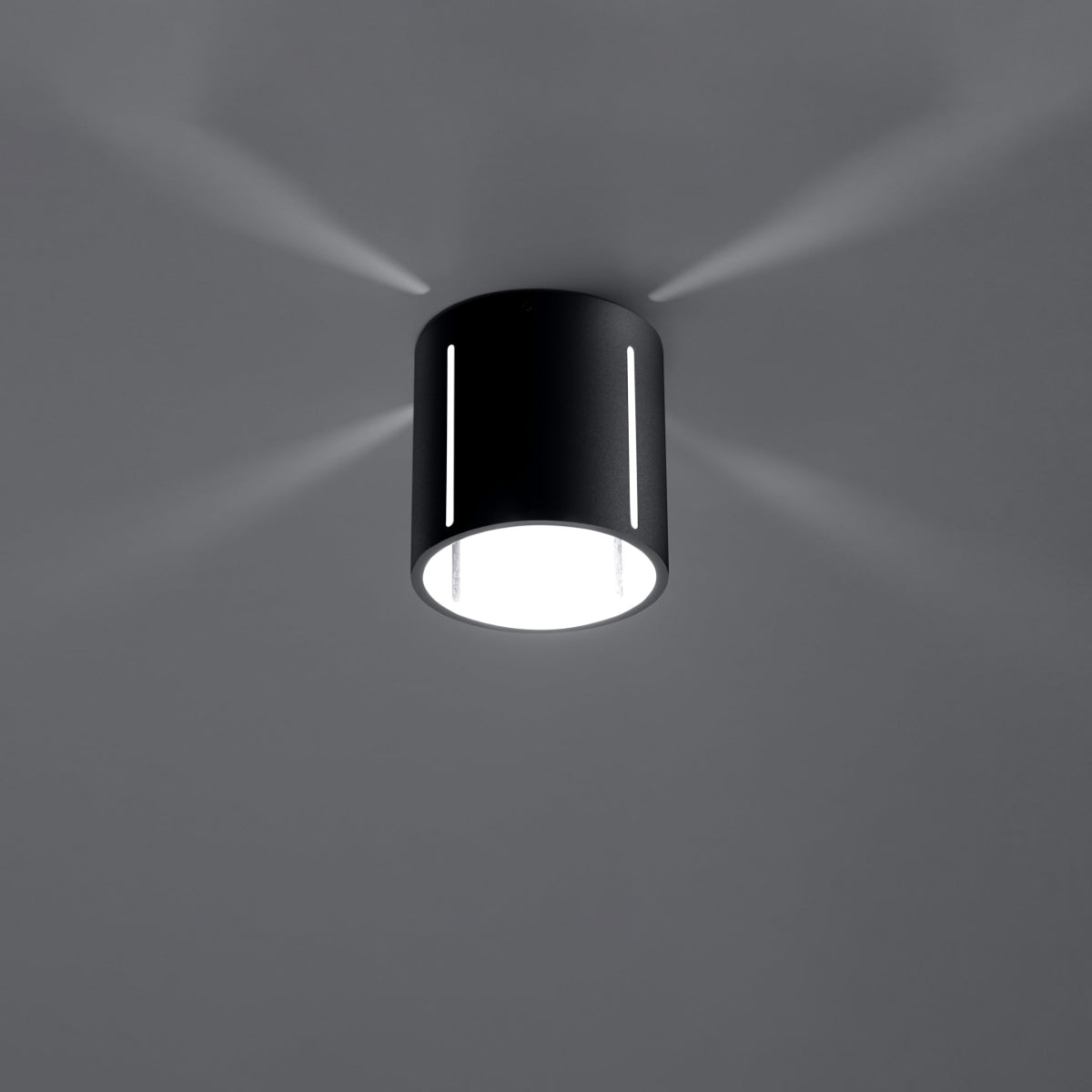 INEZ - Deckenleuchte, schwarz, 1-flammig, G9