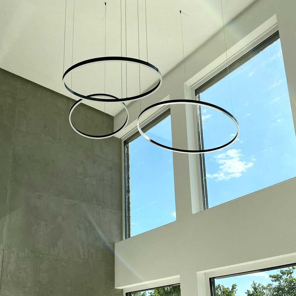 Skapetze - LED-Ring-Pendelleuchte 60 cm