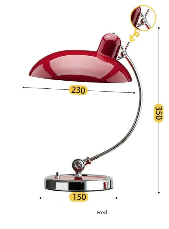 Nestor - Schreibtischlampe mit E27-LED-Leuchtmittel im