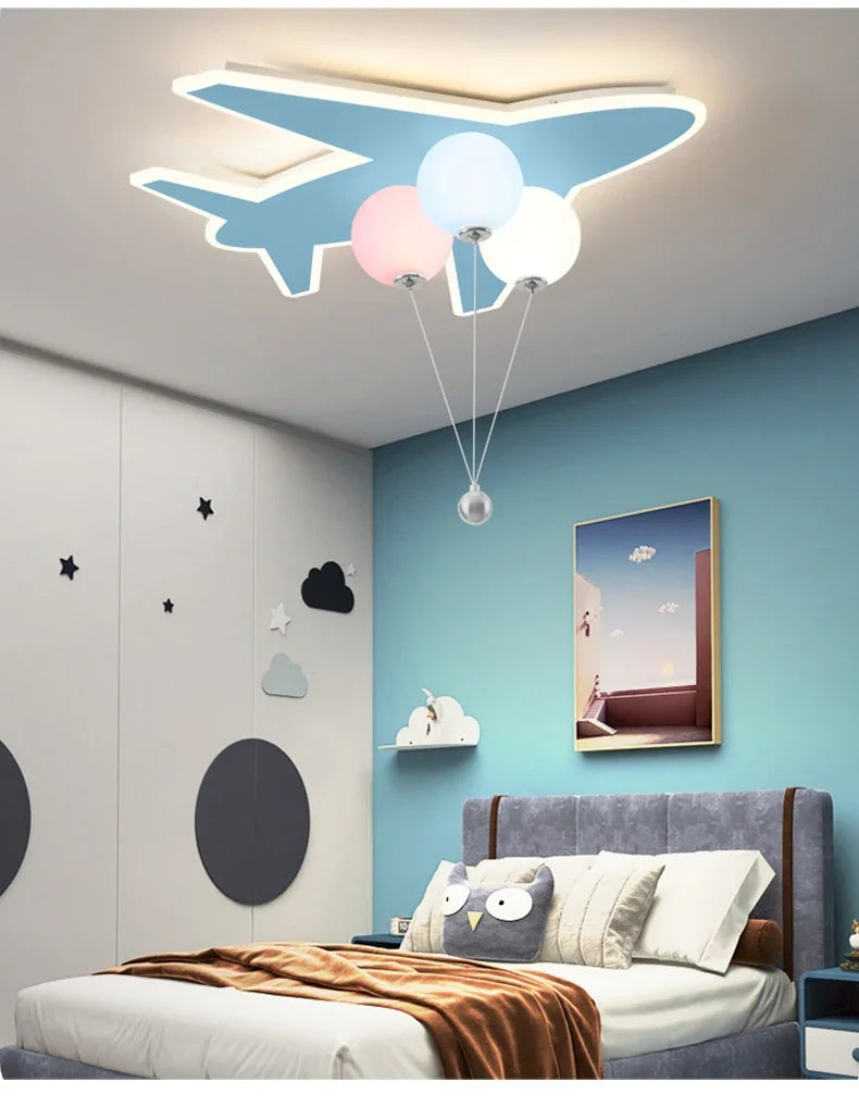 Astronaut - Kinderzimmer-Hängeleuchte Astronaut & Wolke