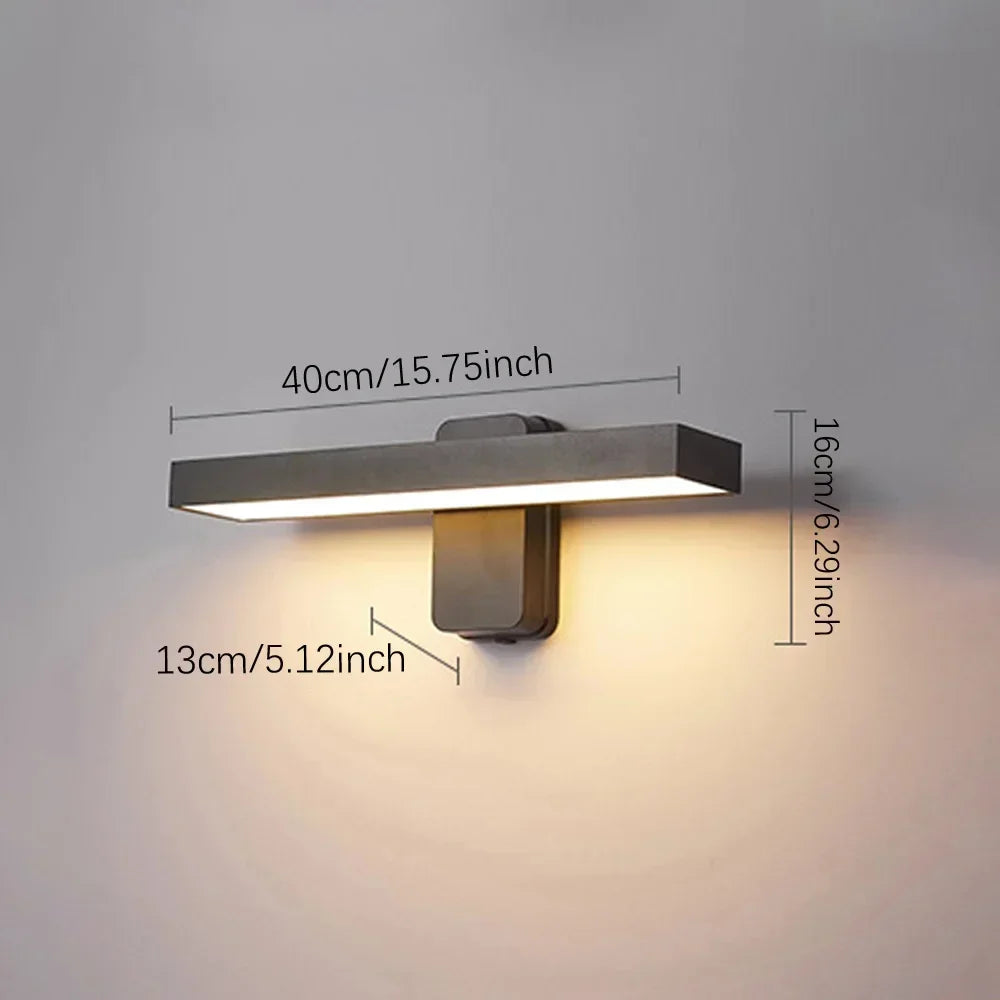 Weatherix - Wasserdichte LED-Außenwandleuchte IP65