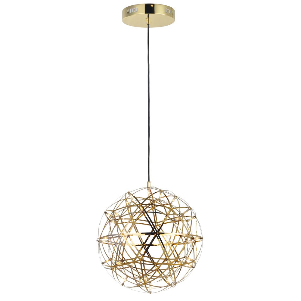 Lucero - LED-Pendelleuchte, 50 cm, Metallbänder