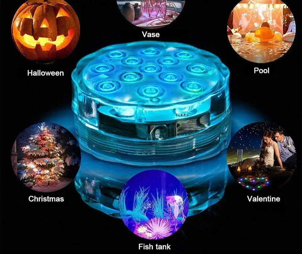Casaluna - RGB-Unterwasserleuchte IP68 mit Magnet und