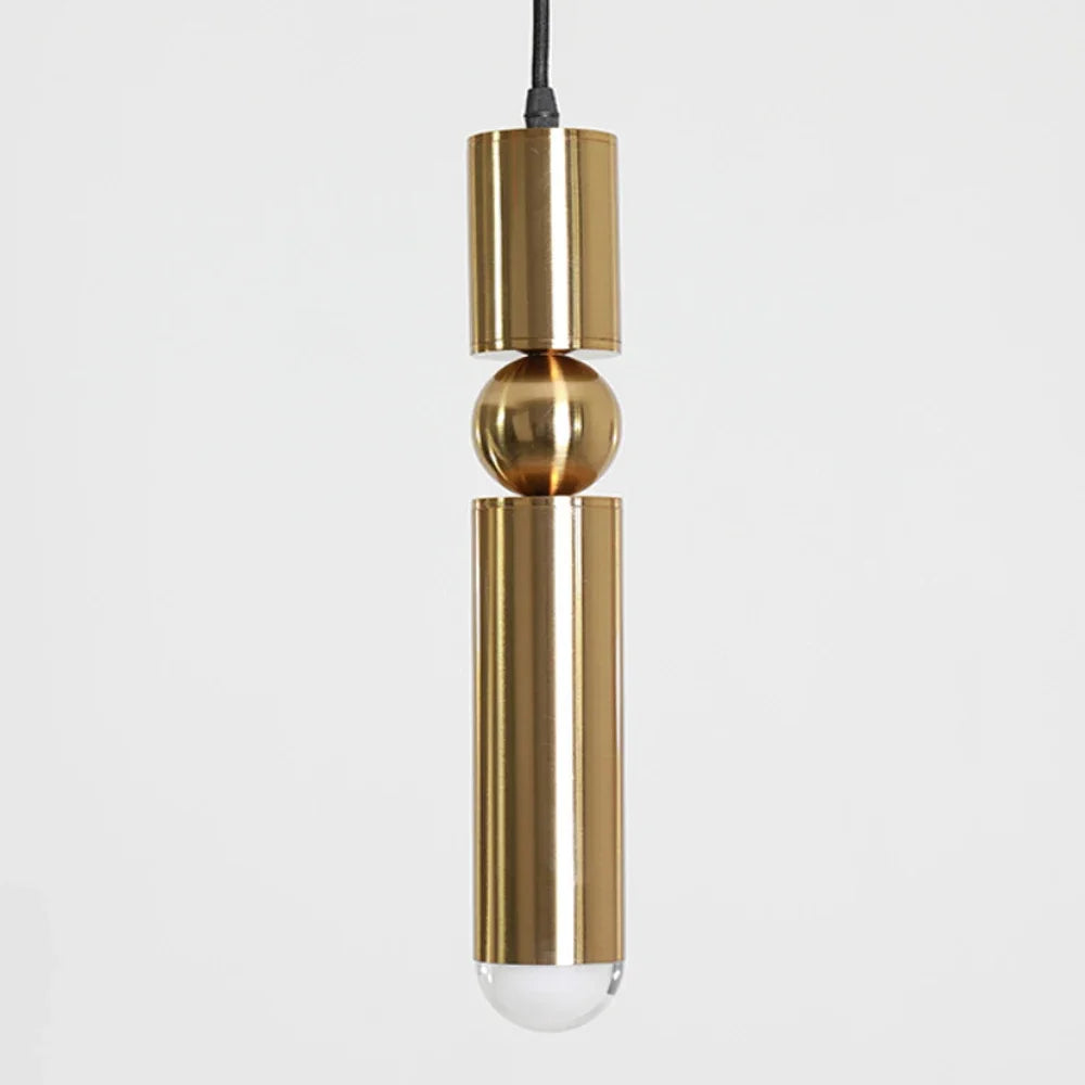 Aurela - Goldene LED-Pendelleuchte AUREA