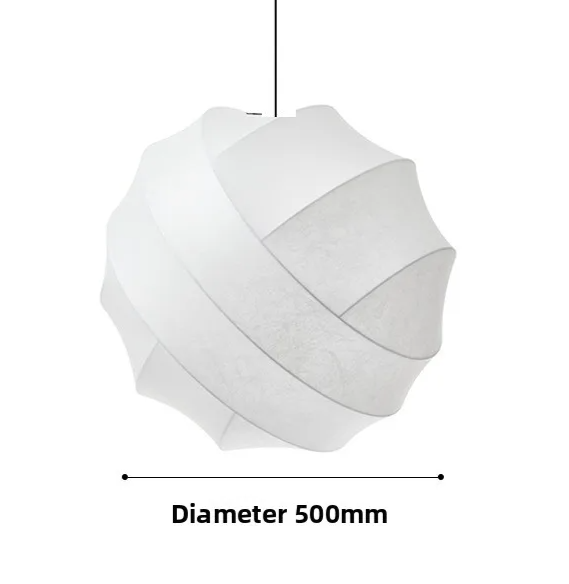 Wabi - Sabi Seiden-Hängelampe mit E27 & LED inklusive