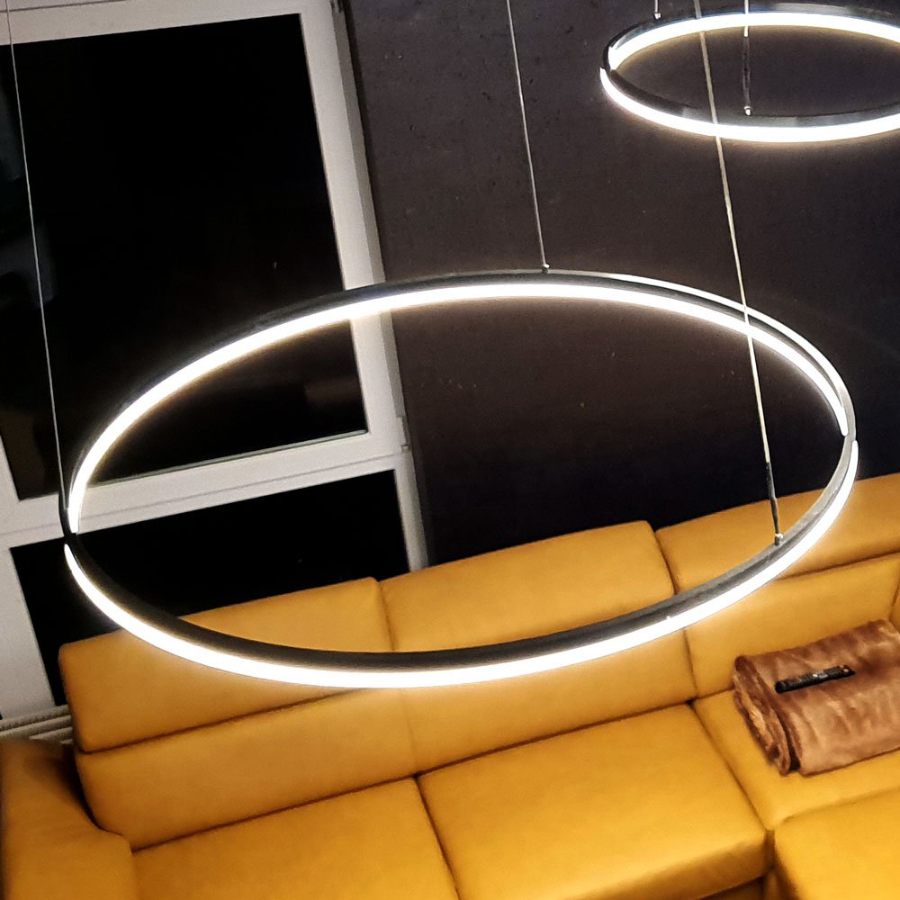 Skapetze - LED-Ring-Pendelleuchte 120 cm, dimmbar