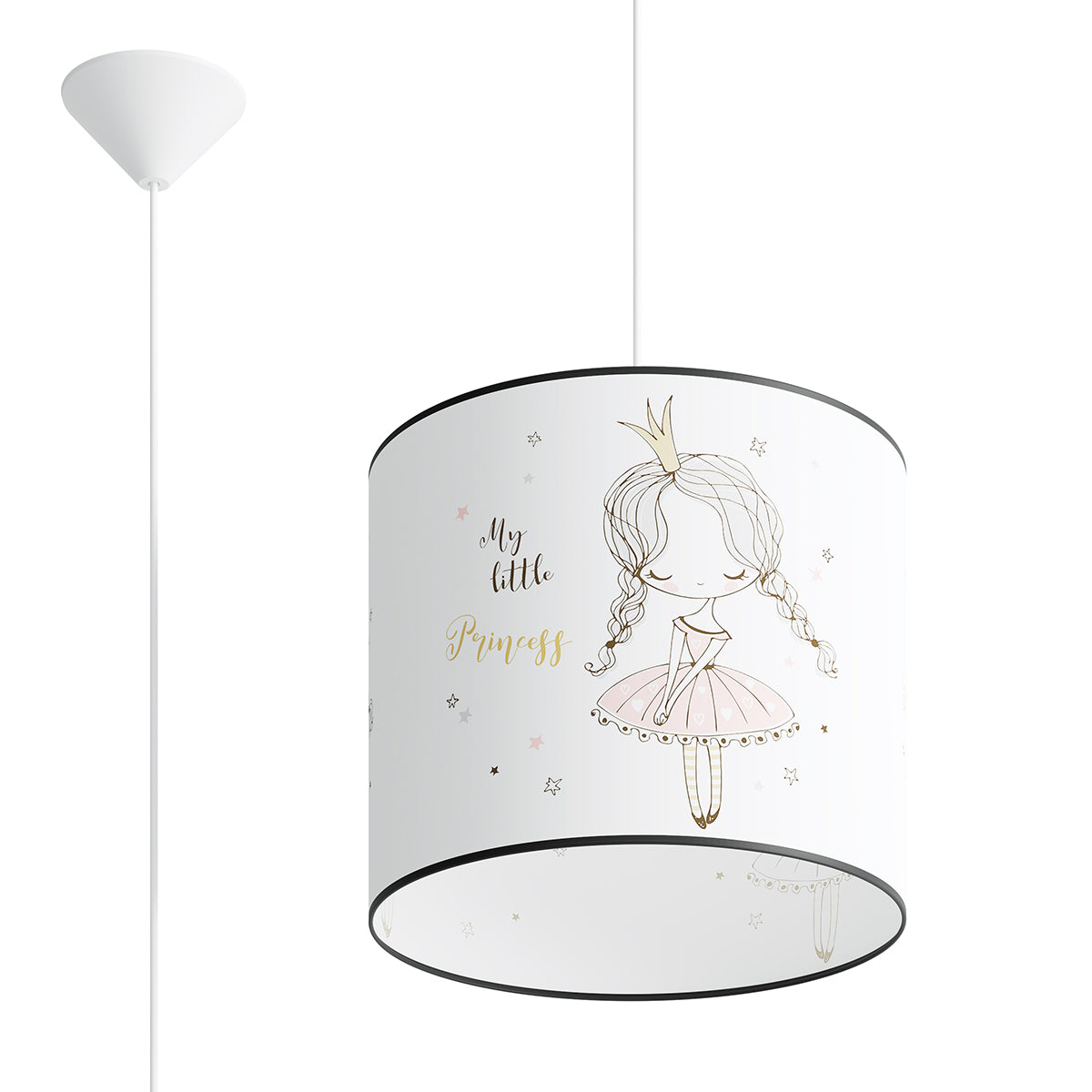Plafona - Kinderzimmer-Hängeleuchte, 30 cm, bunt