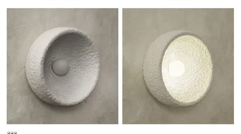 Acento - Wabi-Sabi Wandleuchte E27 im Retro-Design
