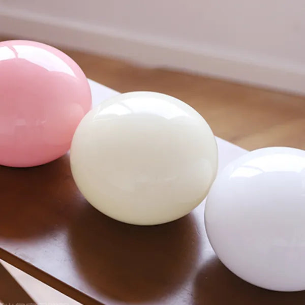 Marshmallow - Tischleuchte Marshmallow aus Glas und Metall