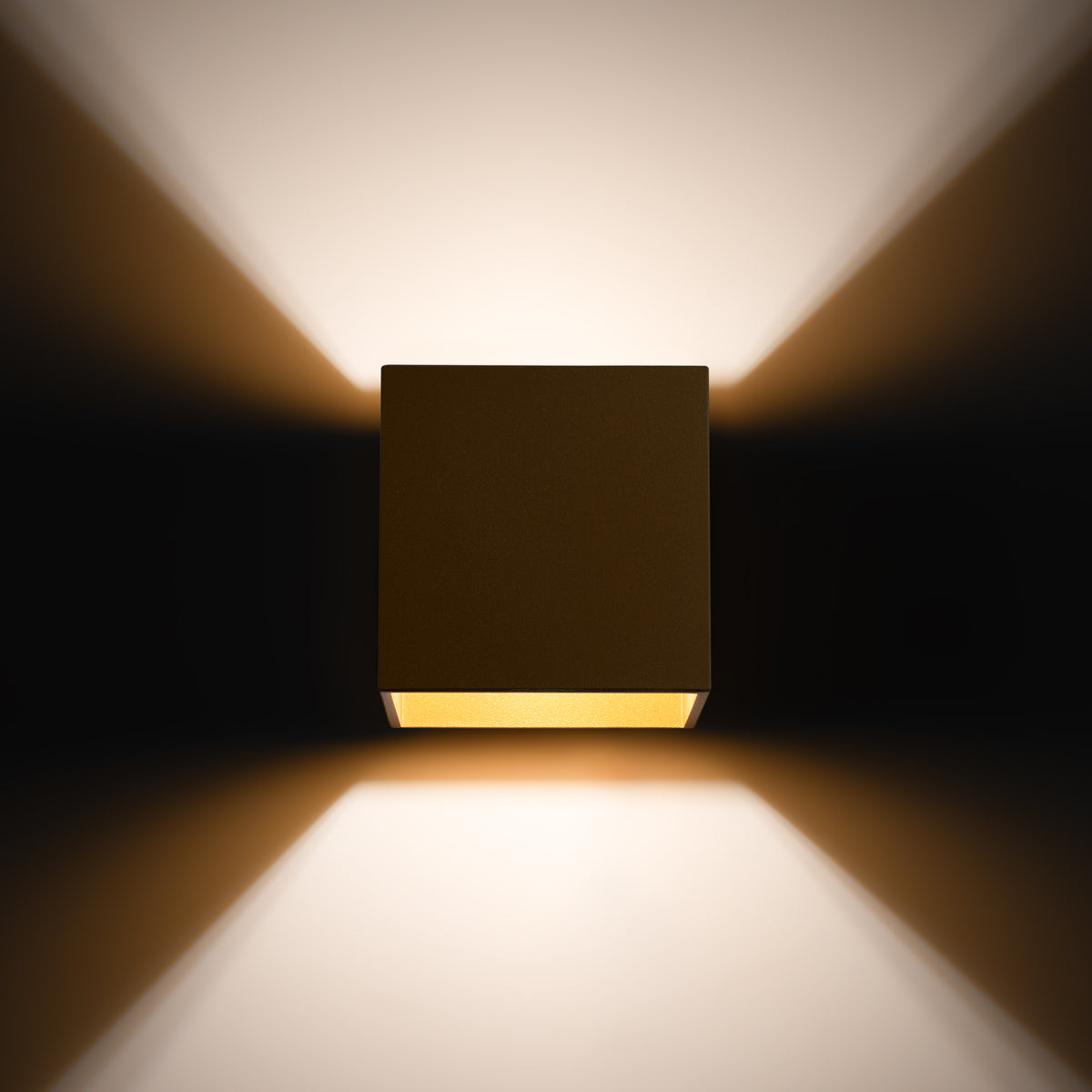 Glinto - Quad 1 Gold Wandleuchte