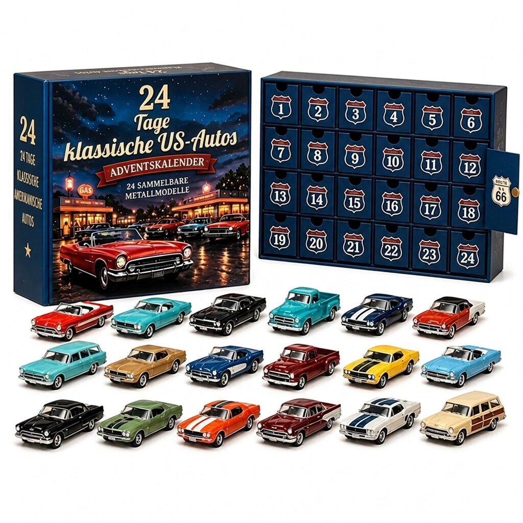 MiniFleet – Adventskalender mit 24 Sammel-Fahrzeugen in 10 Themen