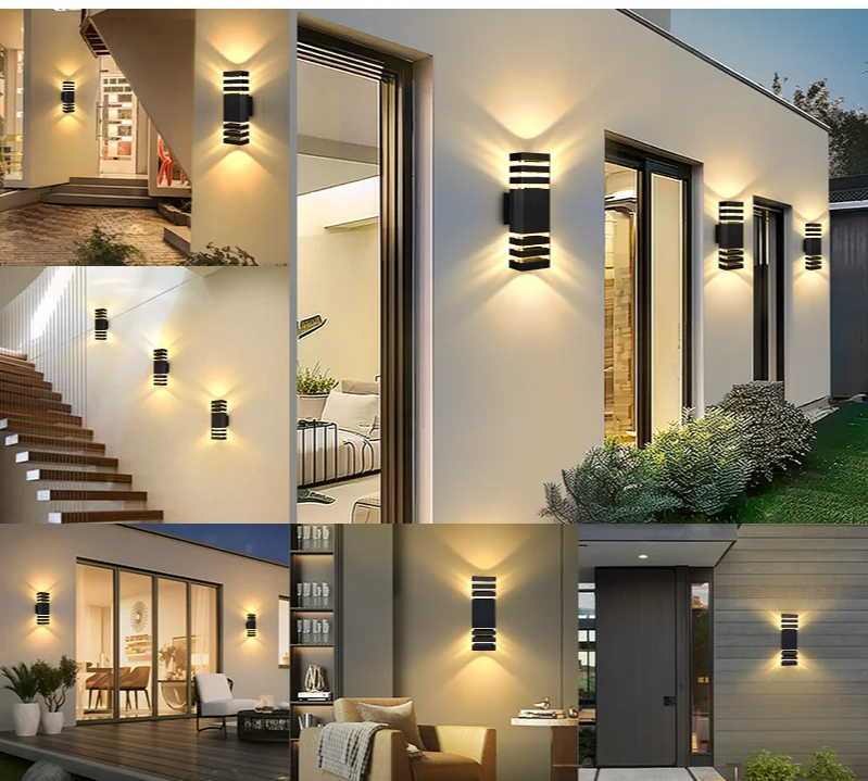 Silva - LED-Wandleuchte E27, IP65 wasserdicht