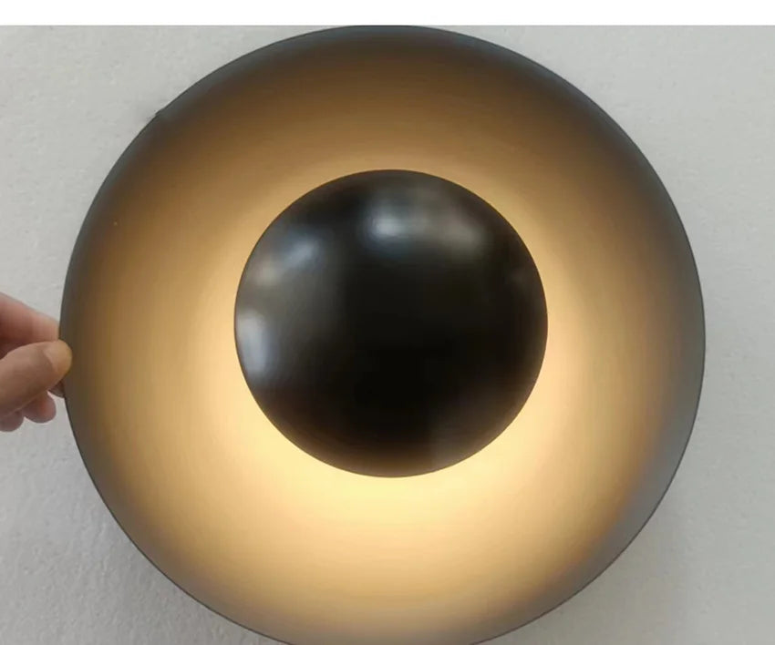 Lumera - Runde LED-Wandleuchte im skandinavischen Design