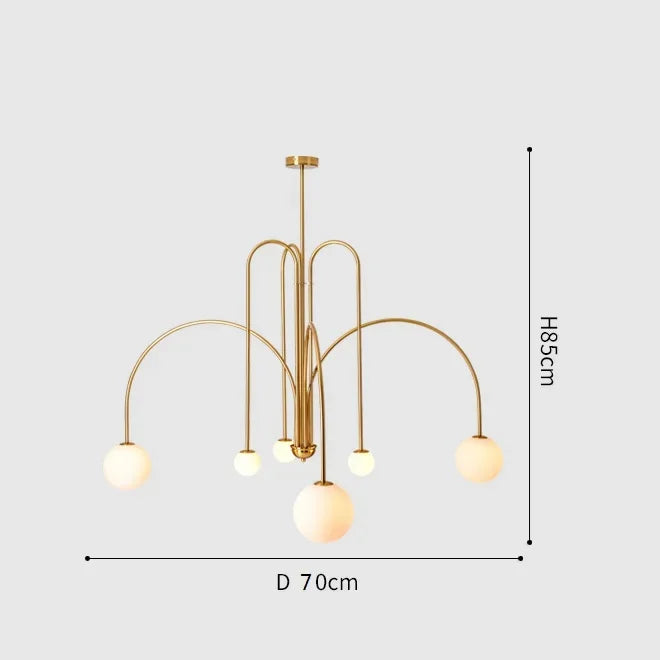 Solara - LED-Pendelleuchte mit Klarglas