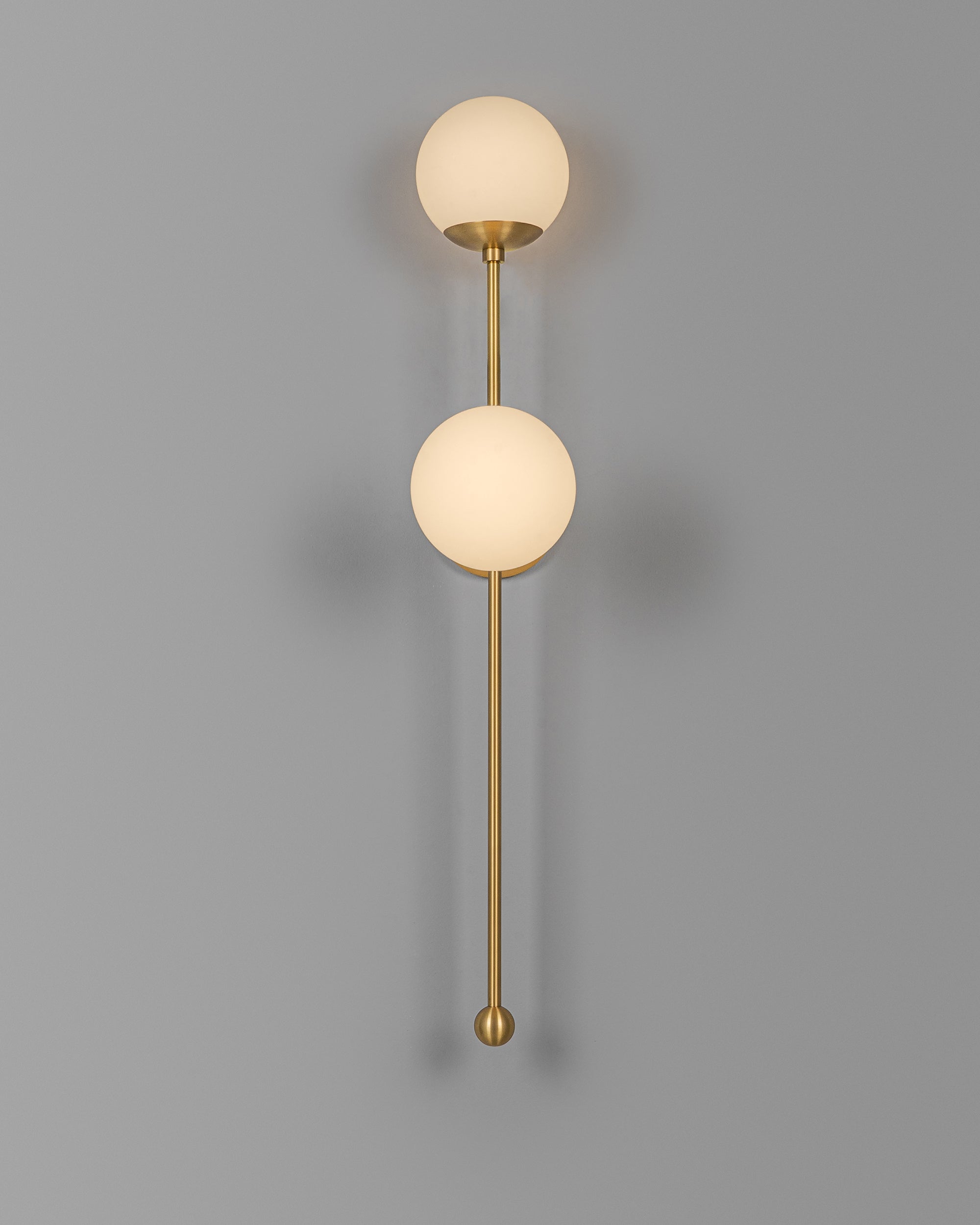 Metall/Glas - Designer-Wandleuchte, Metall/Glas