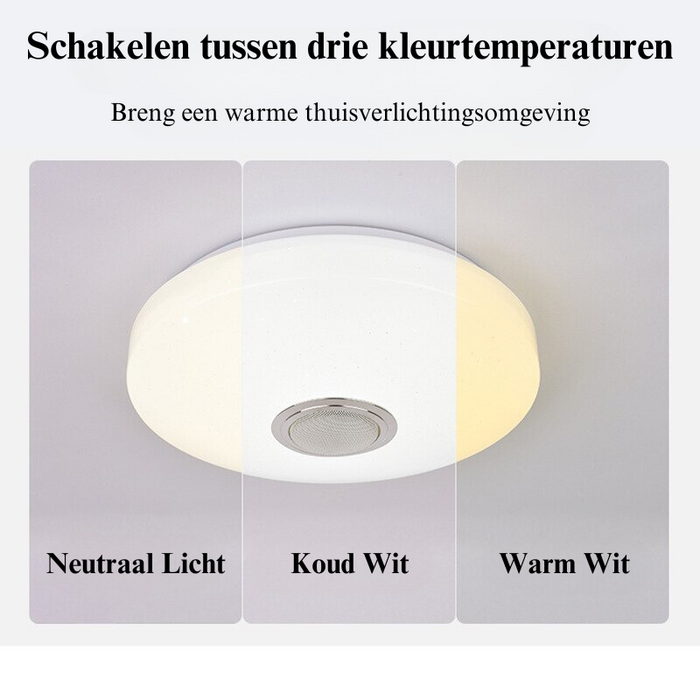 Sonora - LED Deckenlampe mit Bluetooth & RGB