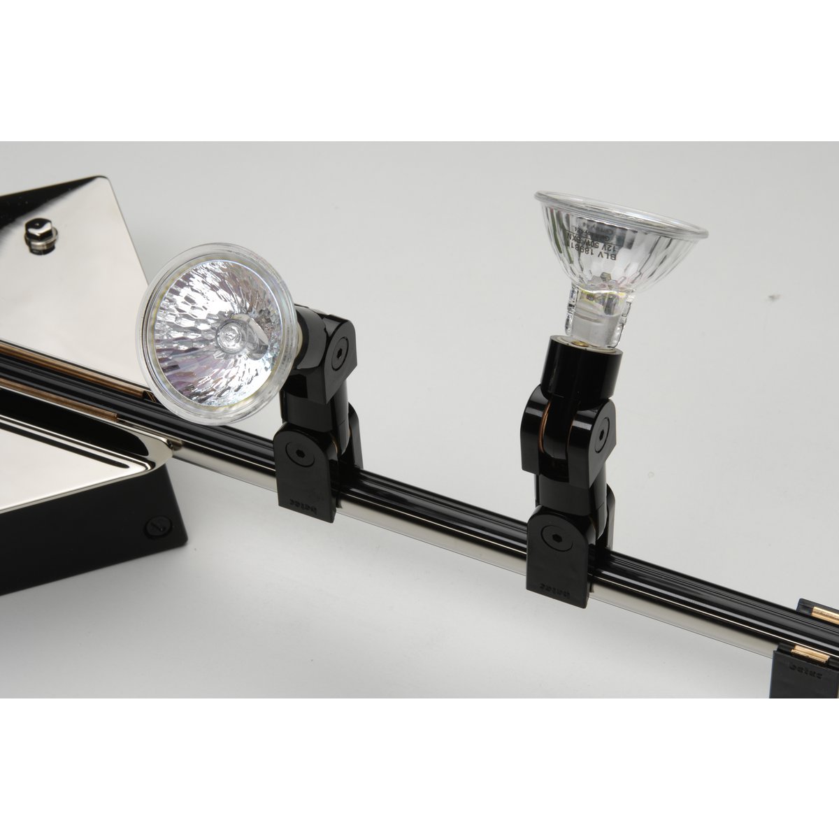 Sparka - LED-Schienen-Deckenleuchte 1 m schwarz-gold
