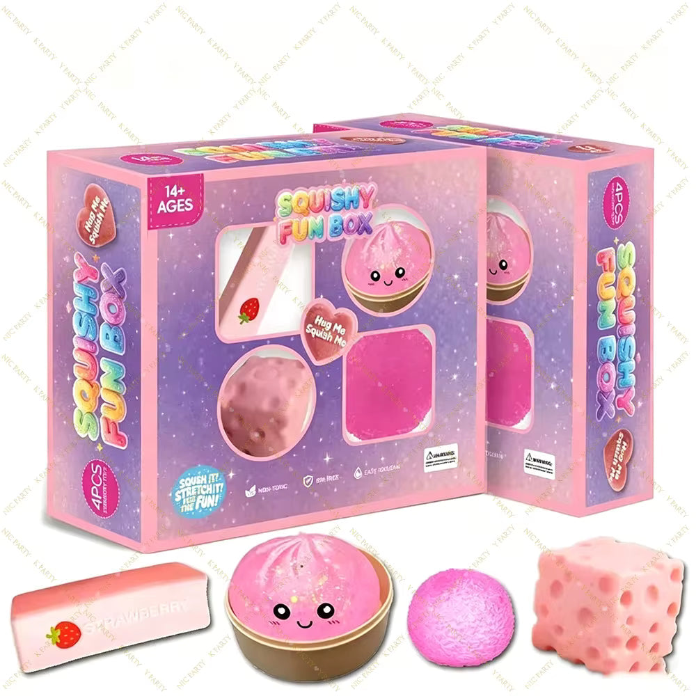 FoamJoy - Adventskalender mit 24 Squishy-Spielzeugen