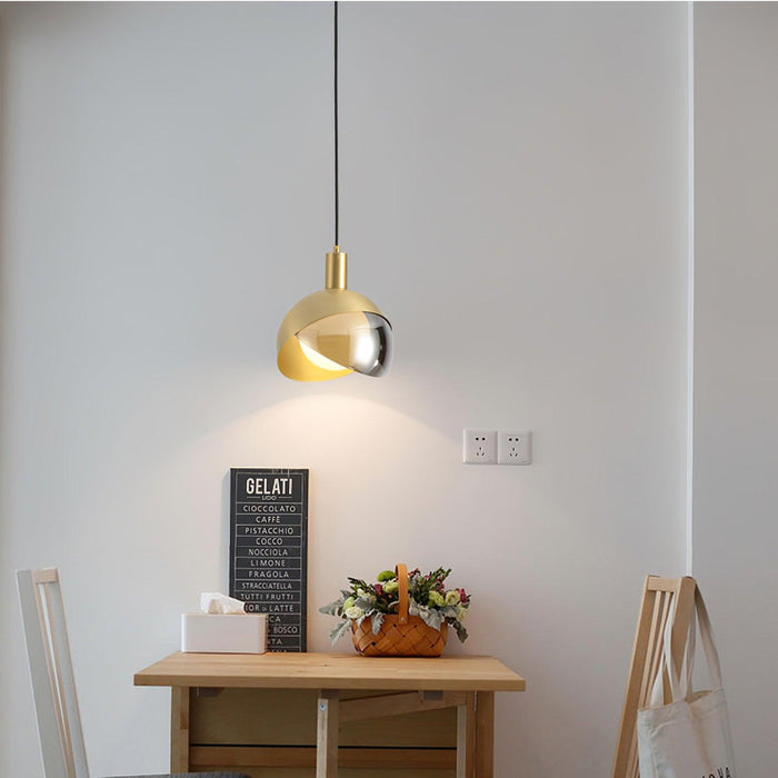Solara - Metall Pendelleuchte mit Glas