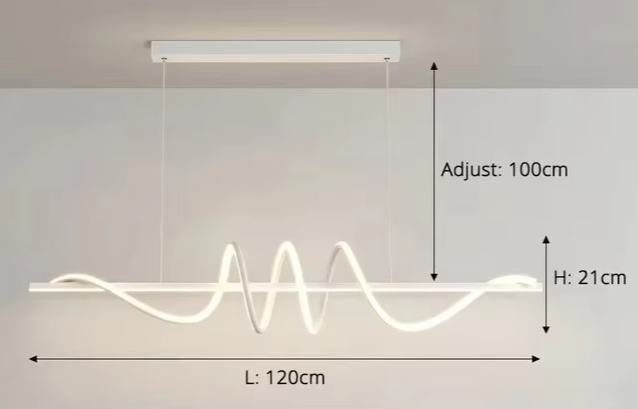 Dimmbare - LED-Pendelleuchte 249–2000 lm