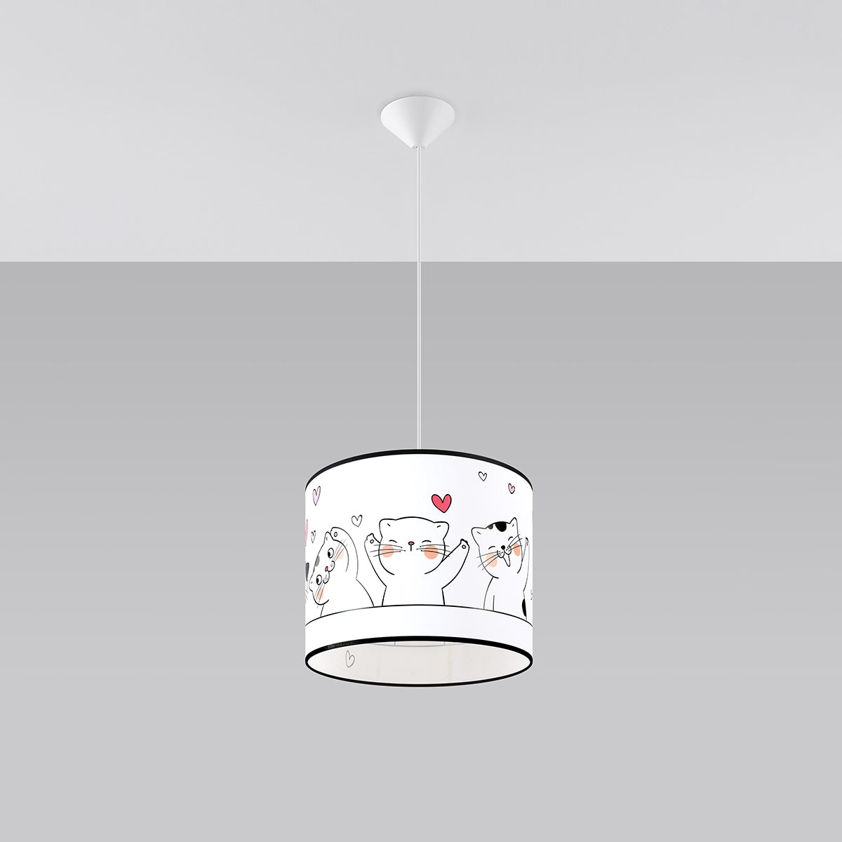 Halona - Kinderzimmer-Hängeleuchte, 30 cm, bunt