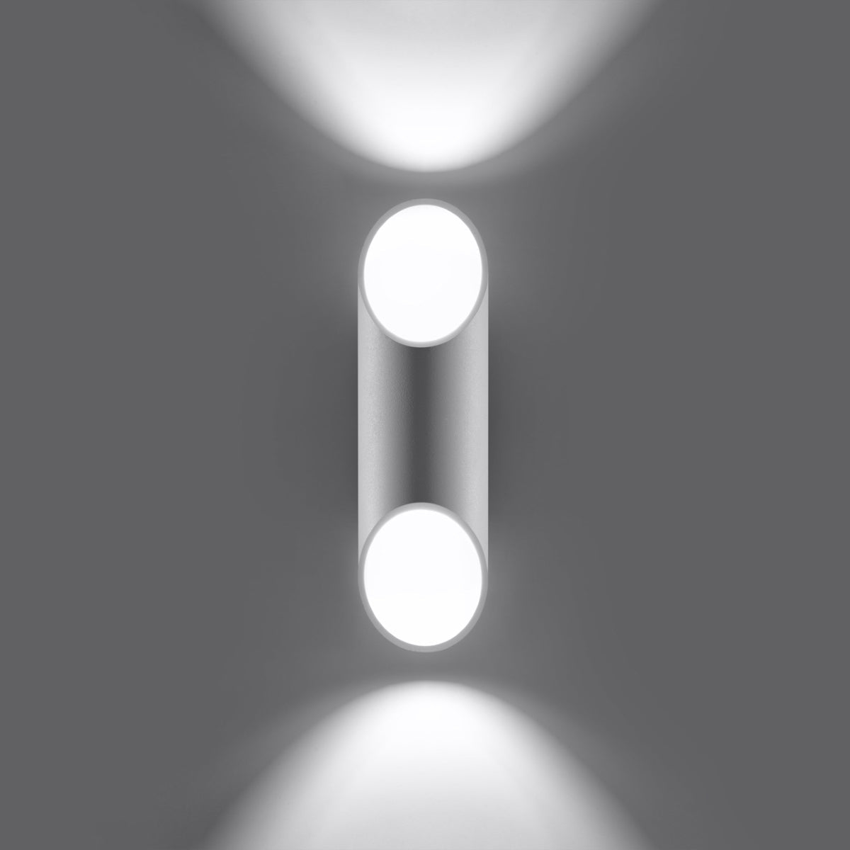 PENNE - 30 Wandleuchte, weiß, aus Aluminium