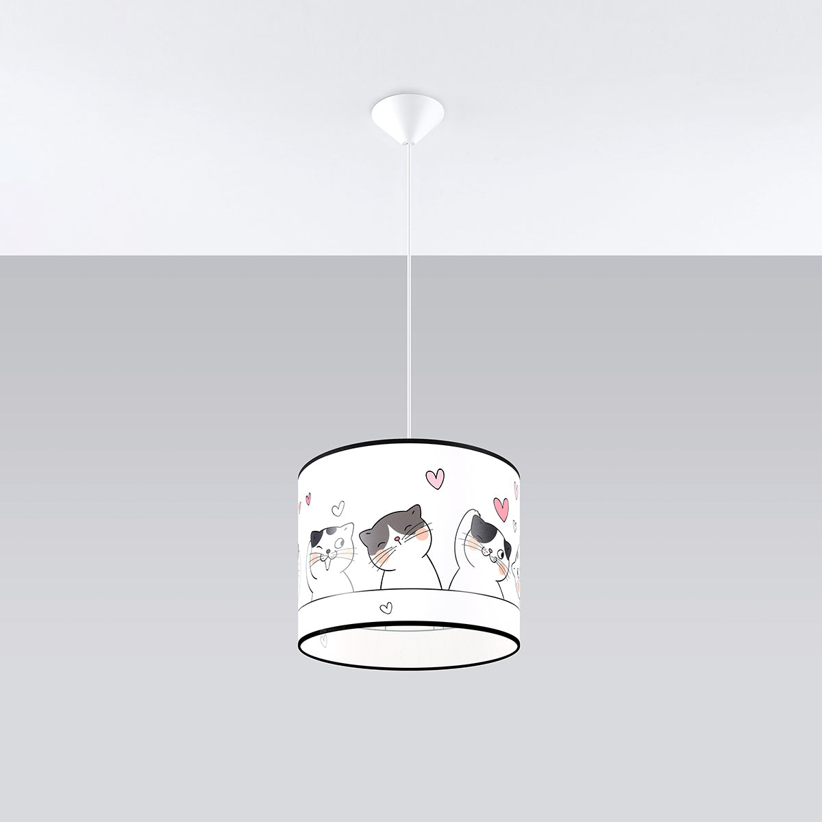 Halona - Kinderzimmer-Hängeleuchte, 30 cm, bunt