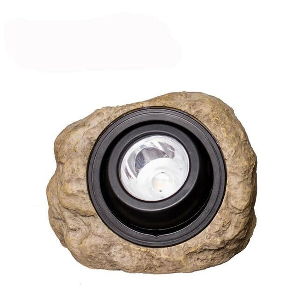 Helio - Solar-Gartenleuchte in Steinoptik, Schutzart IP65