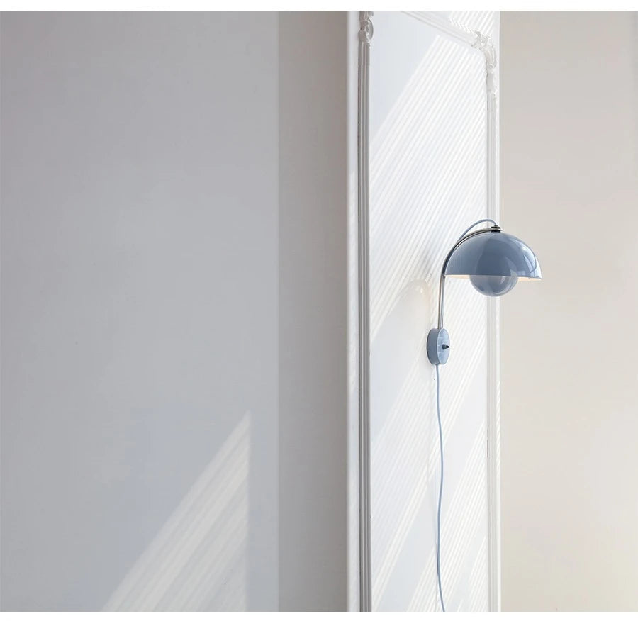Skandinavische - Wandleuchte E27 mit integrierter LED