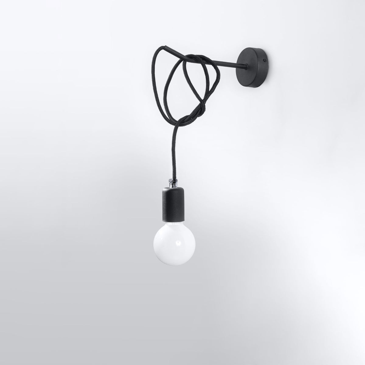 EDISON - Pendelleuchte, schwarz