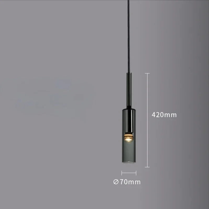 Halona - Moderne Glaspendelleuchte