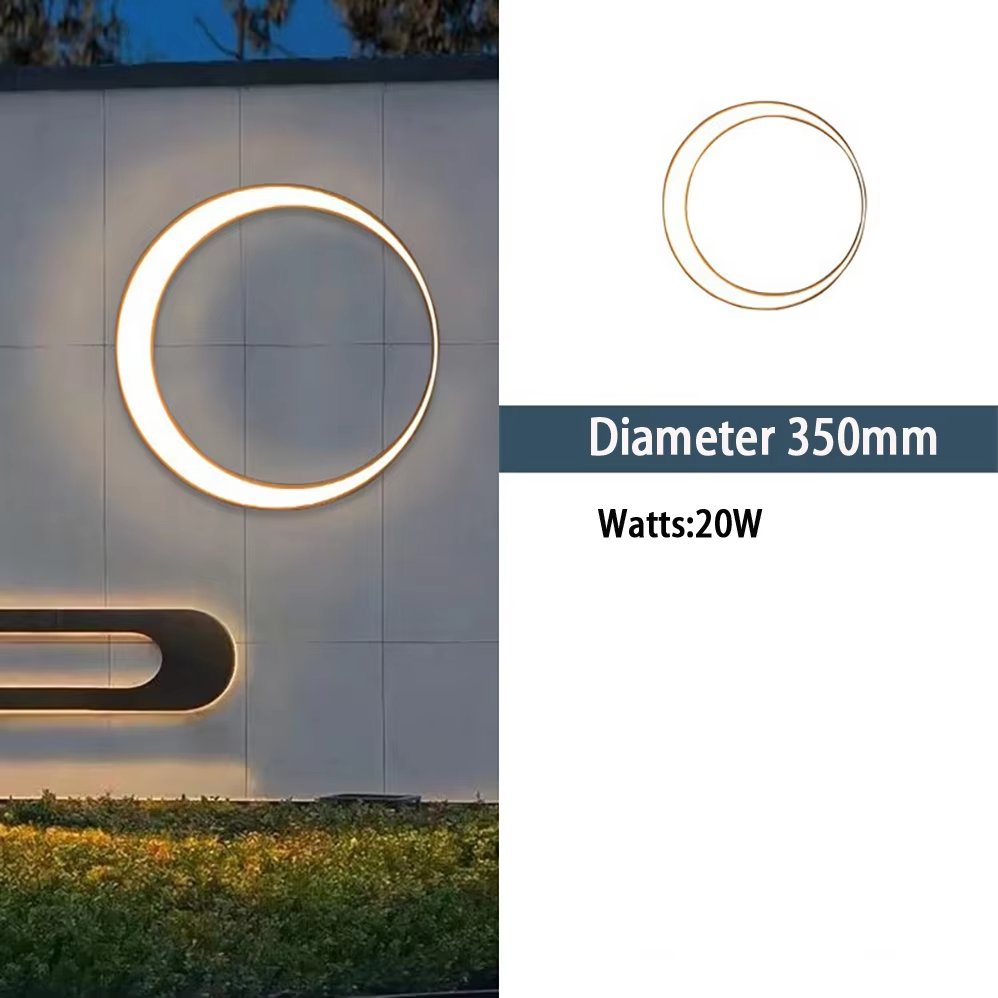 Vortia - LED-Wandleuchte IP65 für Innen- und Außenbereich