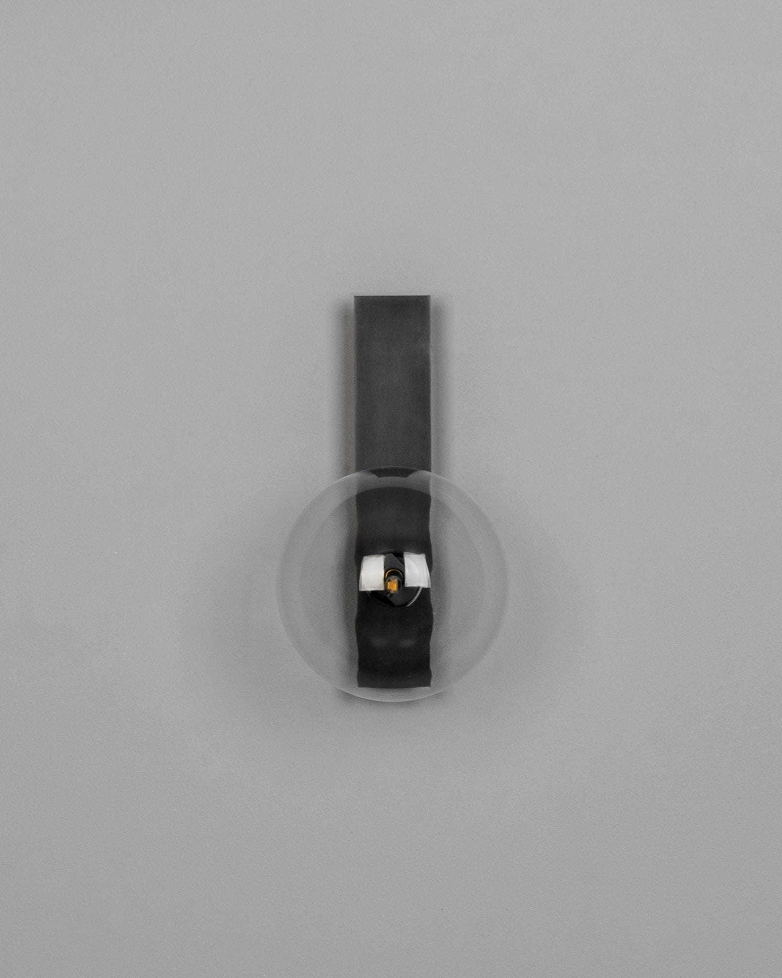 Metall/Glas - Designer-Wandleuchte, Metall/Glas