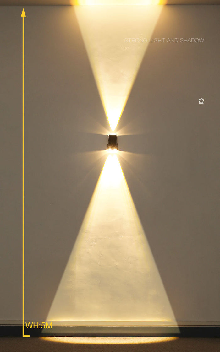 Aussenlux - Solar LED Wandleuchte Außen IP54