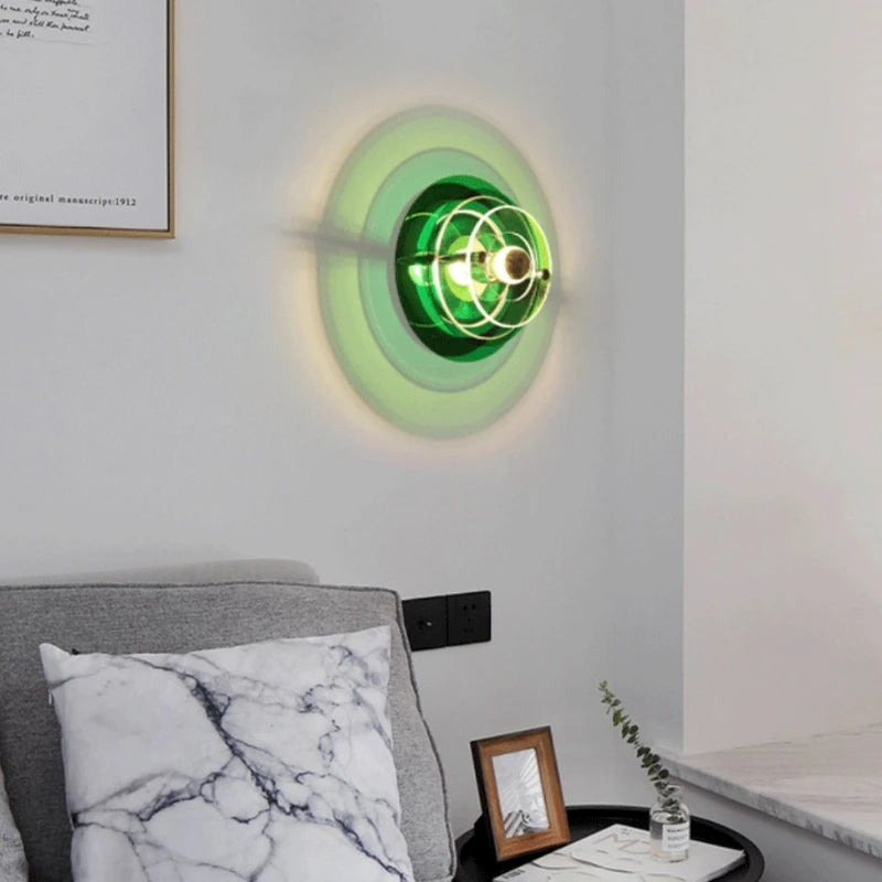 Luna - LED Wandleuchte Bauhaus UFO
