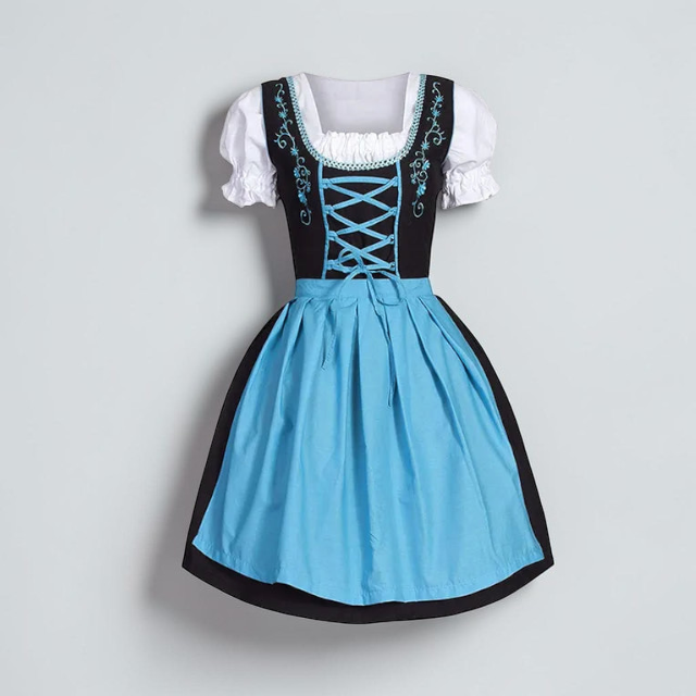 Bayerisches Trachtenkleid für Damen mit Stickerei