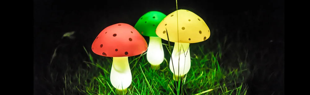 Helios - Solar-Lichterkette in Pilzform, 5 m, 12 LEDs