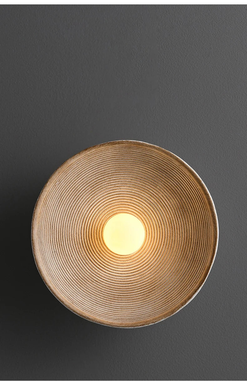 Murano - LED-Wandleuchte, spiralförmig, nach oben und unten
