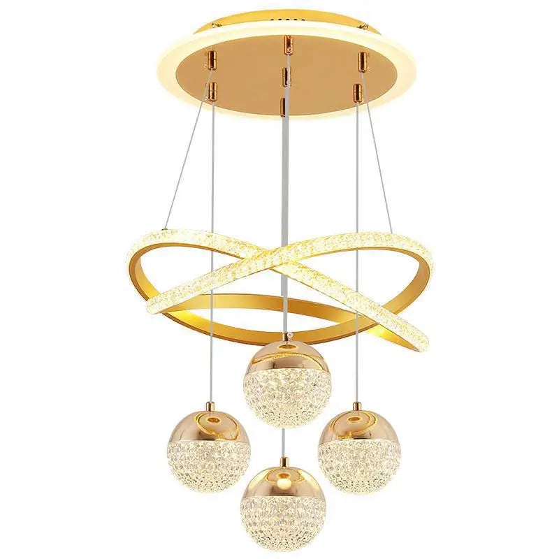 Aurela - LED-Pendelleuchte Ø 40 cm mit 3 Lichtfarben