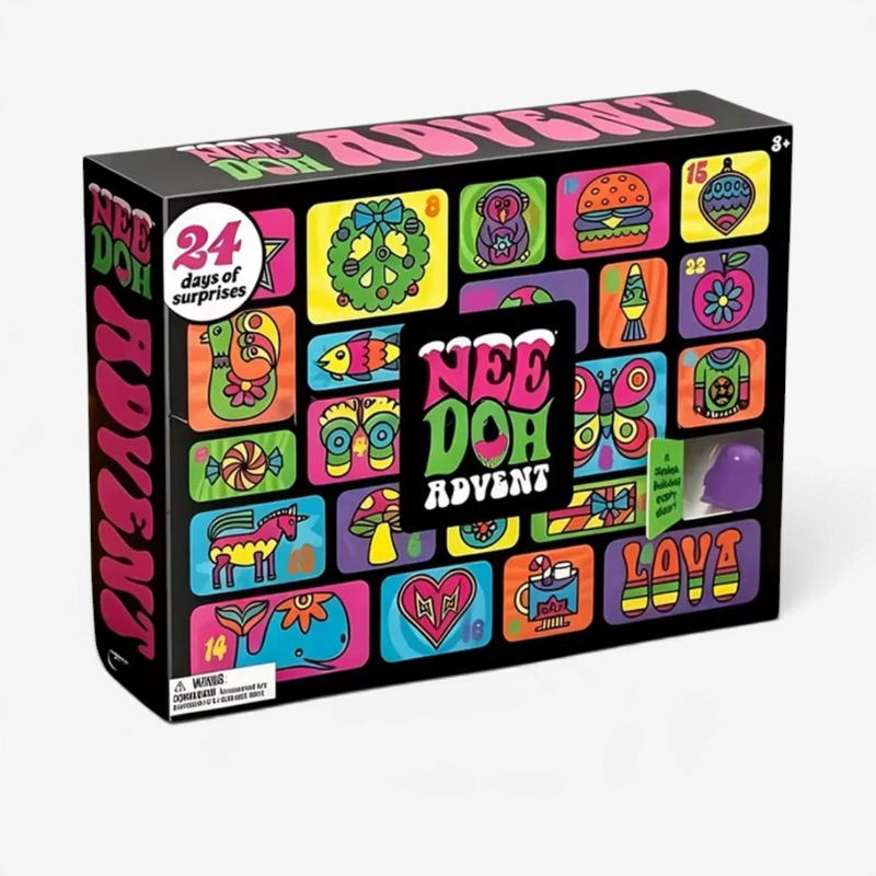 NeedohAdvent – Adventskalender mit 24 Quetschspielzeugen und täglichen Überraschungen