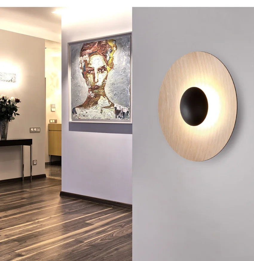 Lumera - Runde LED-Wandleuchte im skandinavischen Design
