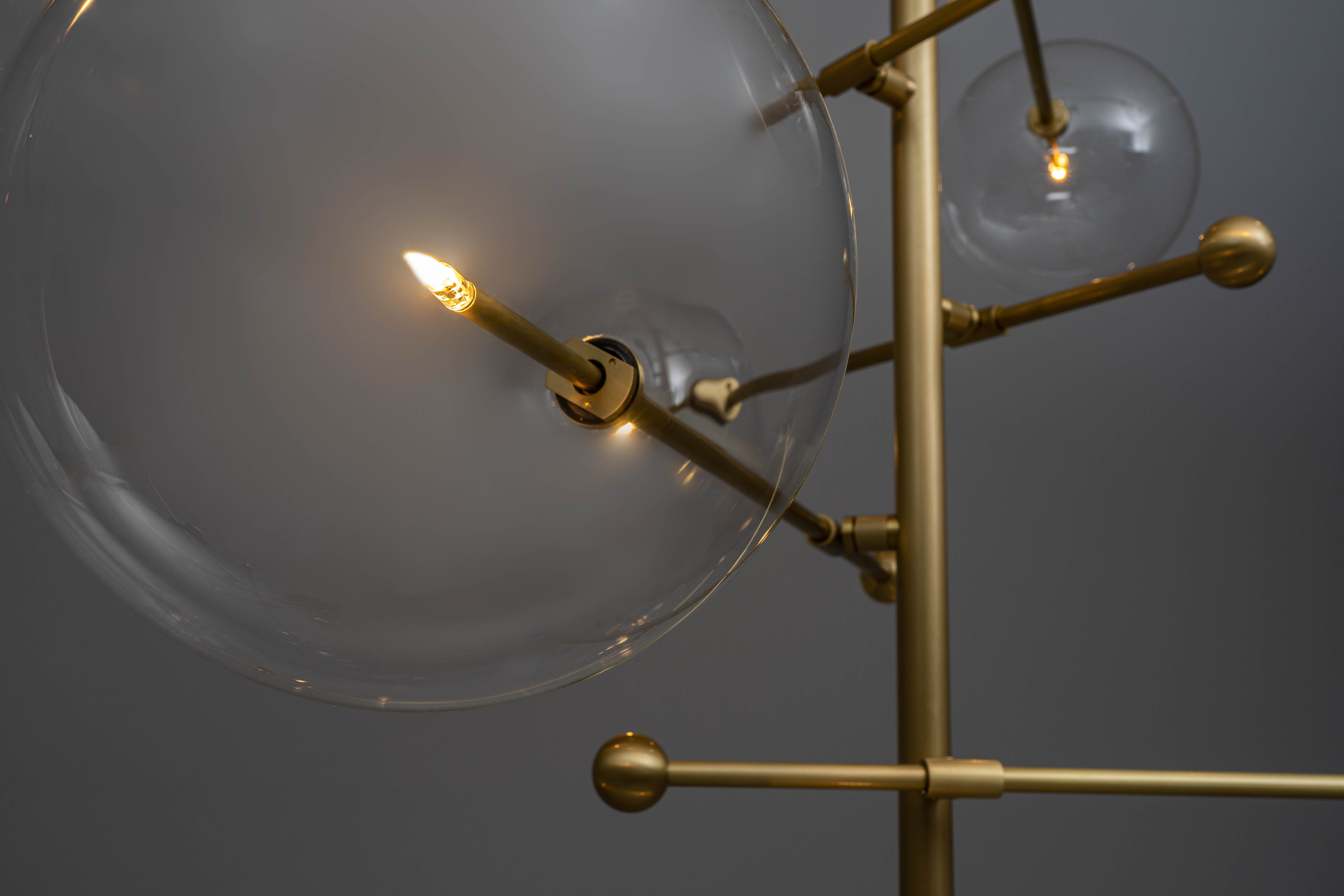 Orbita - Designer-Kronleuchter mit 12 Armen
