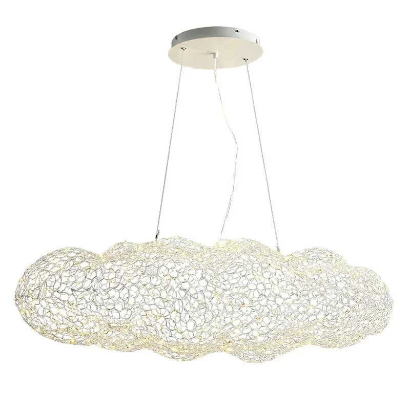 Dänische - Pendelleuchte Mesh Cloud aus Eisen